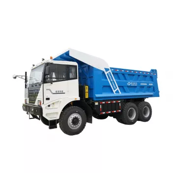 NKE90H 90 tons grade 422kwh CATL LFP battery charging mode full hydraulic steering dual motor mining electric dumper