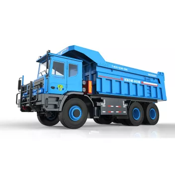 NKE105D4 105 tons grade 422kwh CATL LFP battery charging mode full hydraulic steering dual motor mining electric dump truck